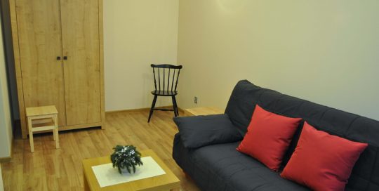 Apartament w zimie wisła